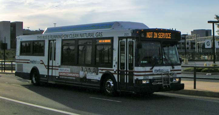 WMATA Metrobus Orion VII CNG 2521
